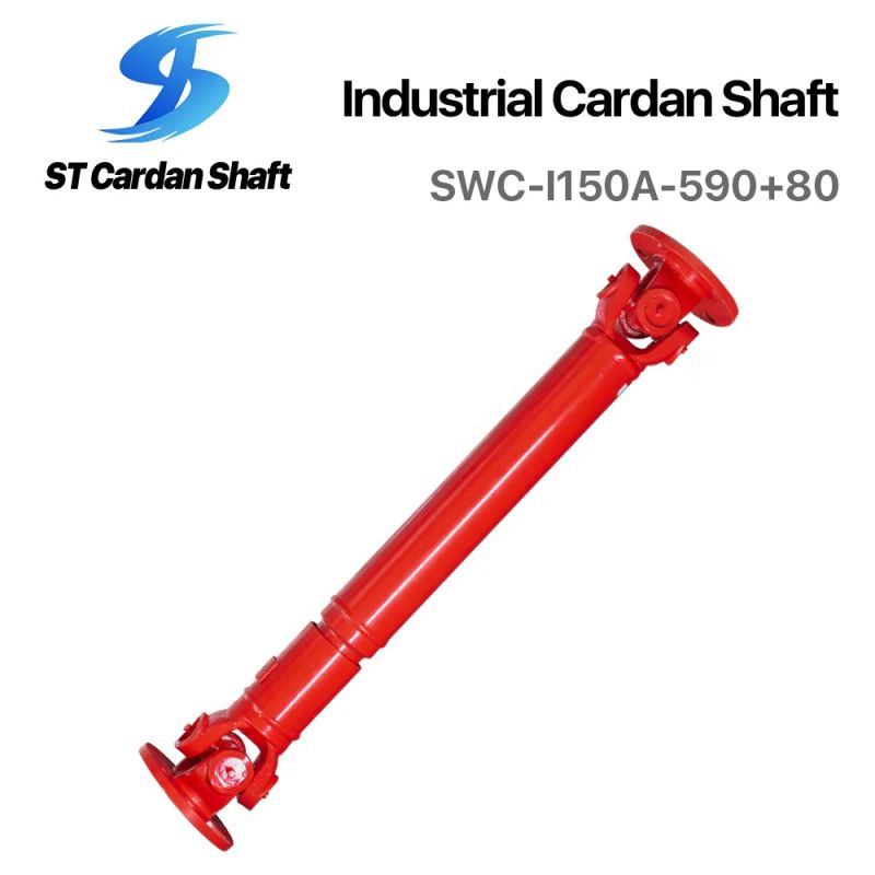 冶金軋制、鋼管、破碎機機械萬向軸 SWC-150-590+80 U型接頭 3598mm ST007